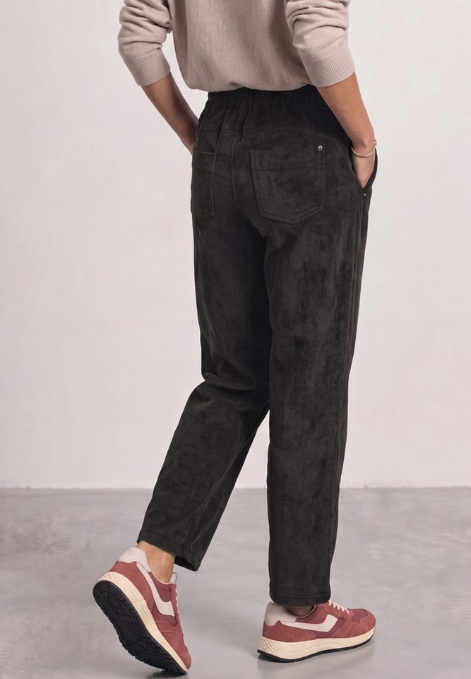 STREET ONE Cordhose Elastikbund mit Tunnelzug – Bild 2 von 5