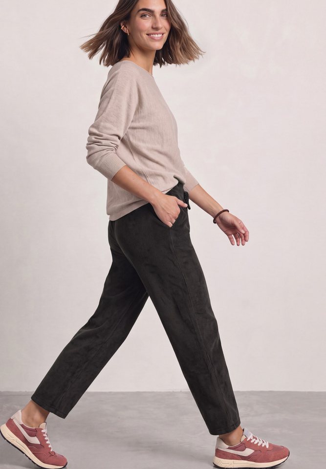 STREET ONE Cordhose Elastikbund mit Tunnelzug – Bild 3 von 5