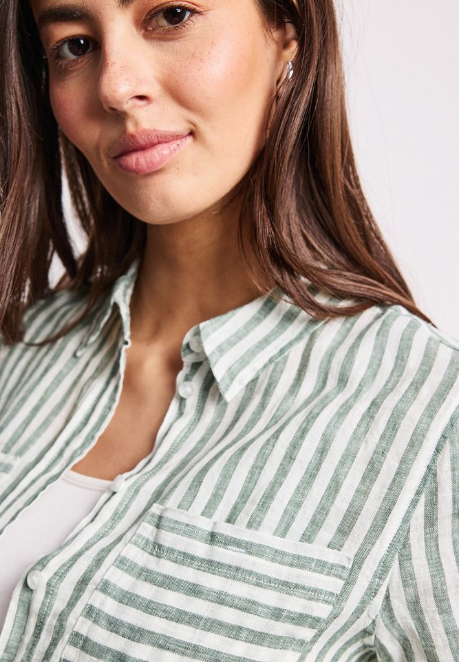 STREET ONE Hemdbluse mit Streifen Muster – Bild 4 von 5