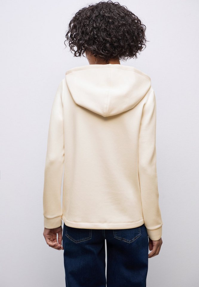 STREET ONE Hoodie mit elastischem Materialmix – Bild 4 von 5
