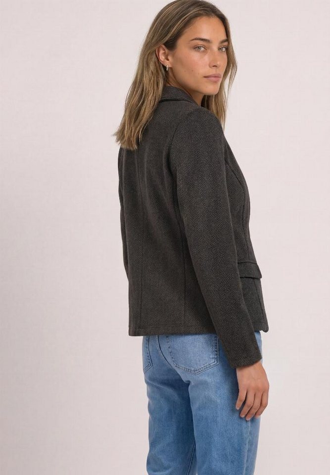 STREET ONE Jackenblazer Basic Blazer mit Reverskragen und Dessin – Bild 4 von 5