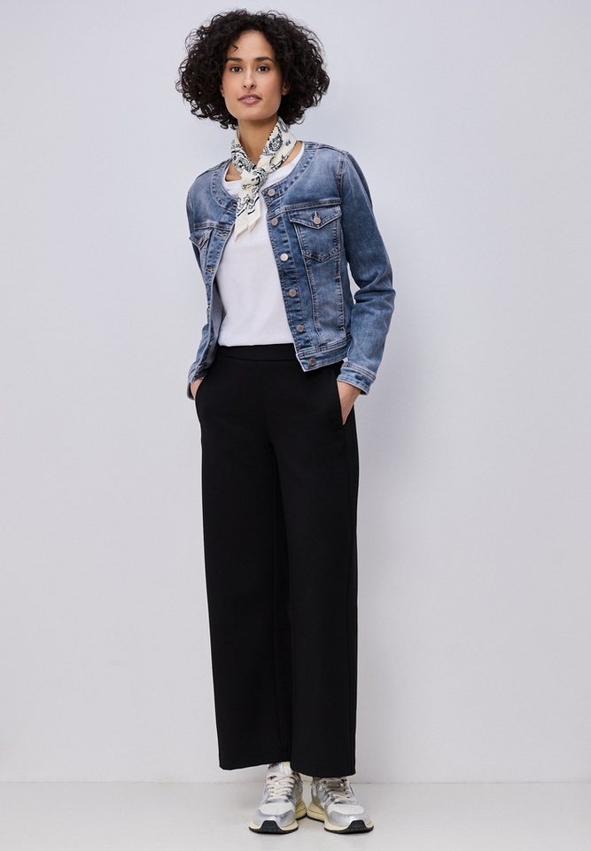 STREET ONE Jeansjacke Rundhalsausschnitt – Bild 4 von 5