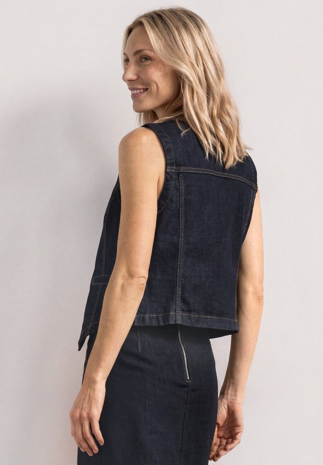 STREET ONE Jeansweste in Denim-Optik – Bild 2 von 5