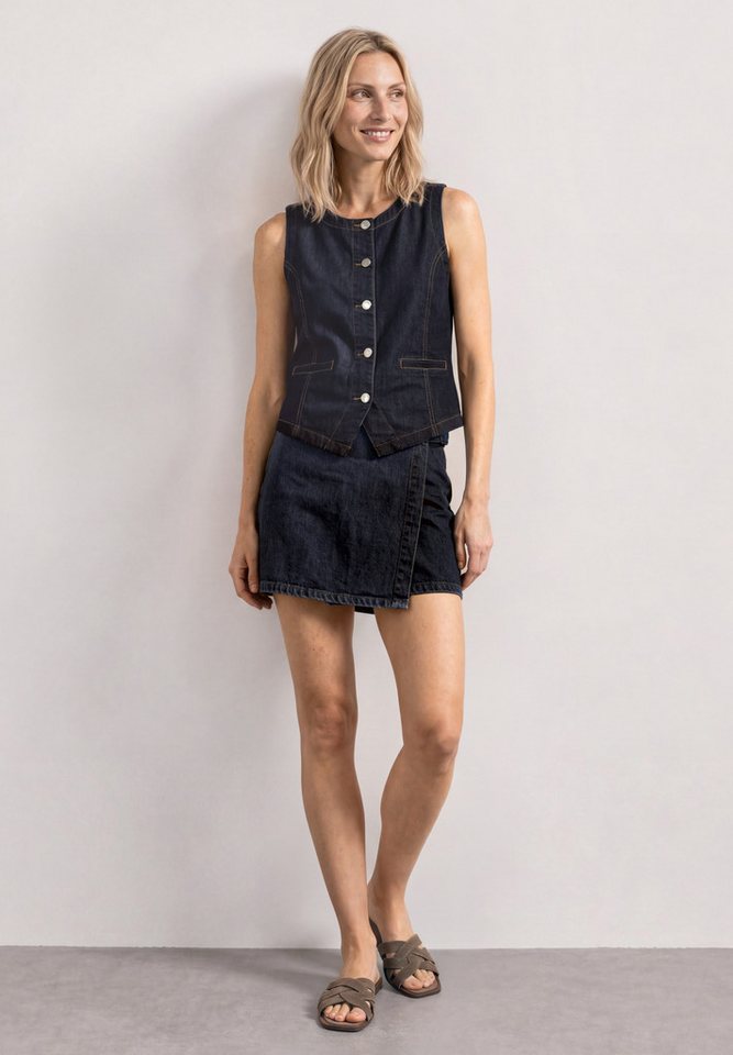 STREET ONE Jeansweste in Denim-Optik – Bild 3 von 5