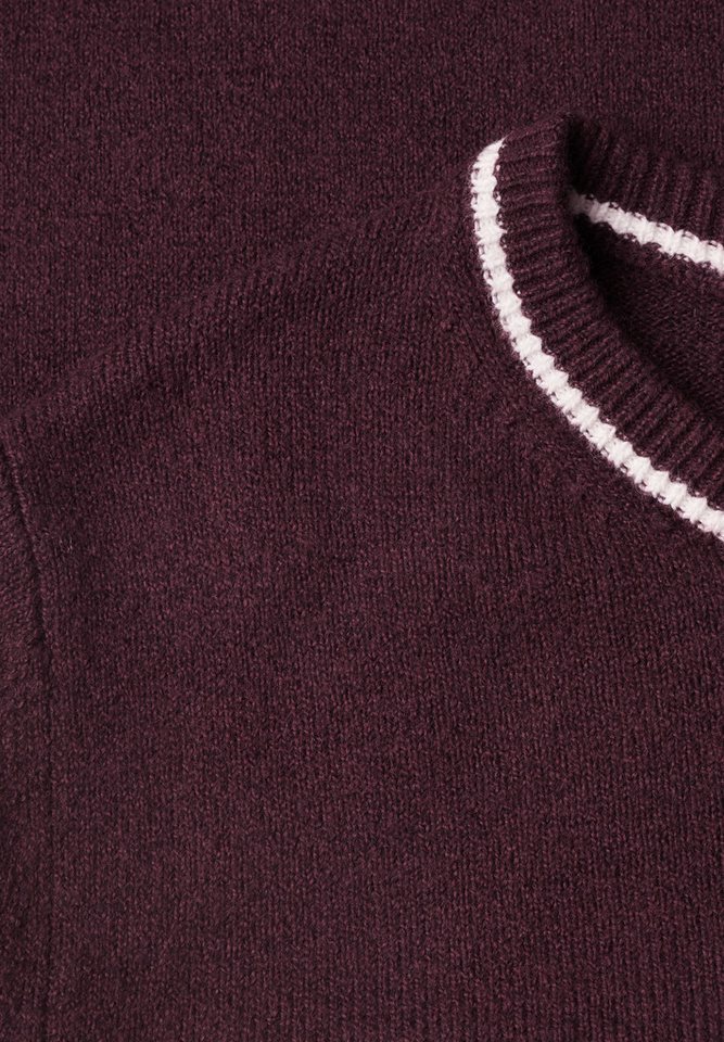 STREET ONE Kurzarmpullover im soften Baumwoll-Mix – Bild 5 von 5