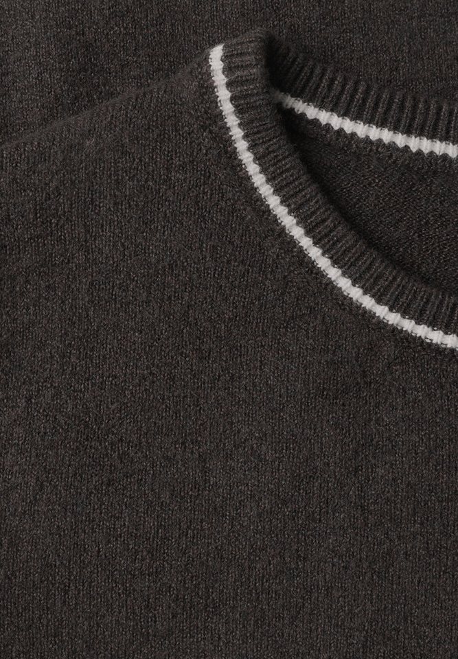 STREET ONE Kurzarmpullover mit Kontrastdetail – Bild 5 von 5