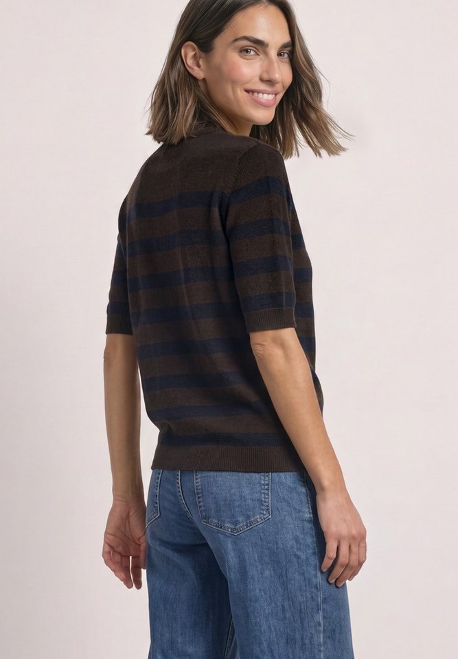 STREET ONE Kurzarmpullover mit Stehkragen – Bild 2 von 5