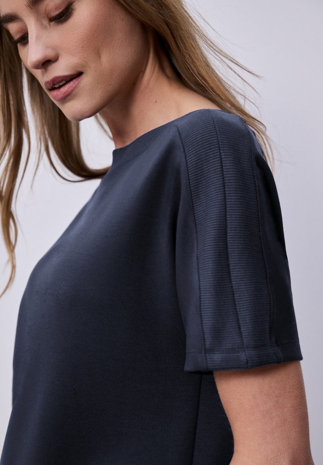 STREET ONE Kurzarmshirt mit elastischem Bund – Bild 3 von 5