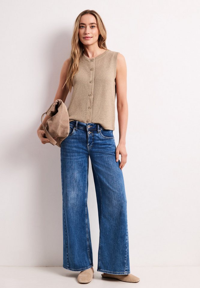 STREET ONE Kurzweste mit Strickmuster – Bild 3 von 5