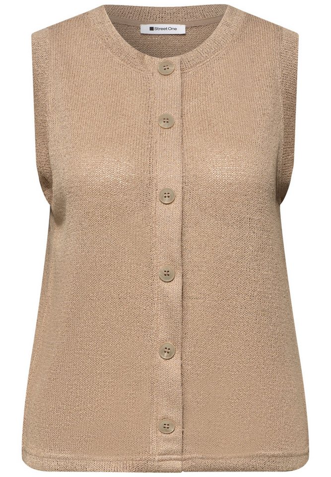 STREET ONE Kurzweste mit Strickmuster – Bild 4 von 5