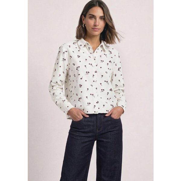 STREET ONE Langarmbluse mit Blumenmuster