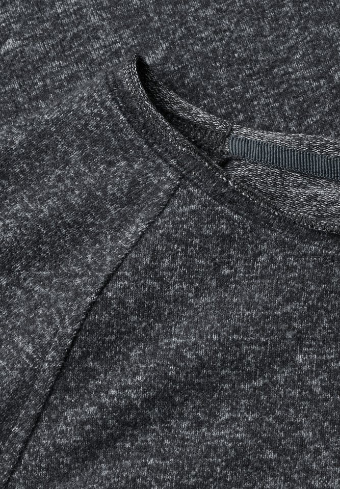 STREET ONE Langarmshirt aus softem Materialmix – Bild 5 von 5