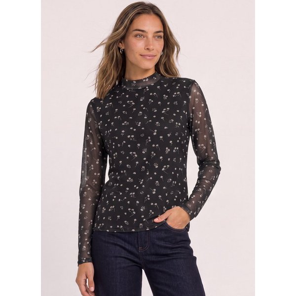 STREET ONE Langarmshirt aus softer Viskose