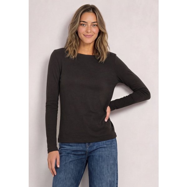 STREET ONE Langarmshirt im soften Baumwoll-Mix