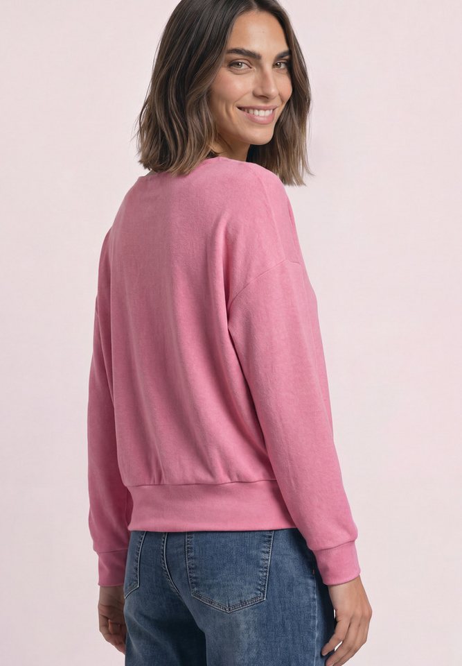 STREET ONE Langarmshirt in Unifarbe – Bild 2 von 5
