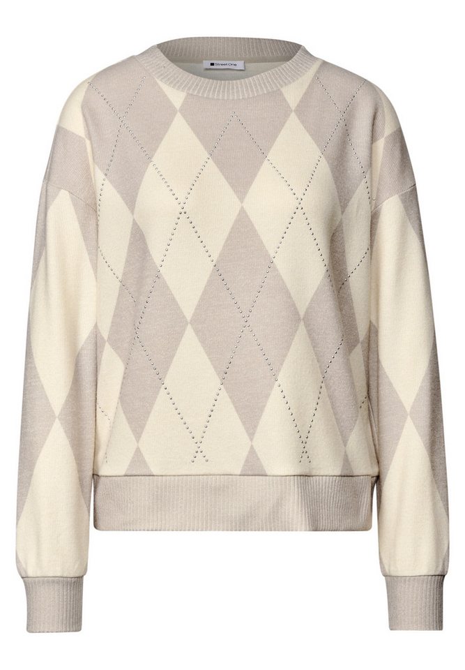 STREET ONE Langarmshirt mit Karomuster – Bild 4 von 5