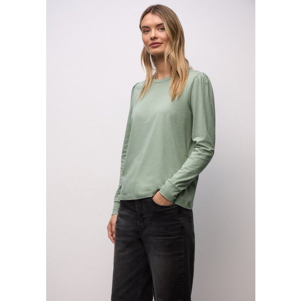 STREET ONE Langarmshirt mit Rundhalsausschnitt
