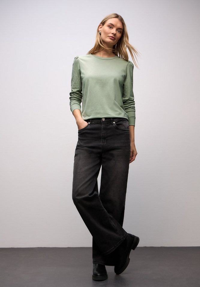 STREET ONE Langarmshirt mit Rundhalsausschnitt – Bild 2 von 5
