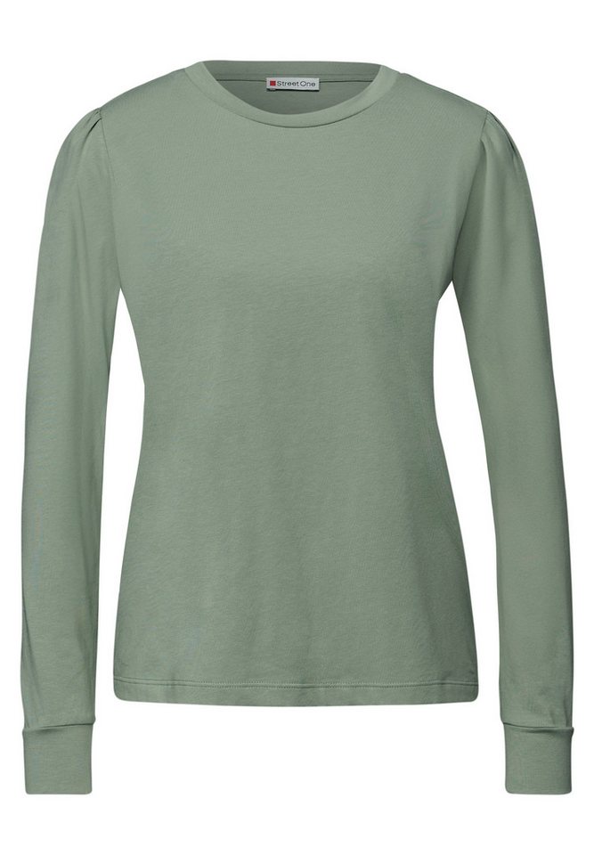 STREET ONE Langarmshirt mit Rundhalsausschnitt – Bild 5 von 5