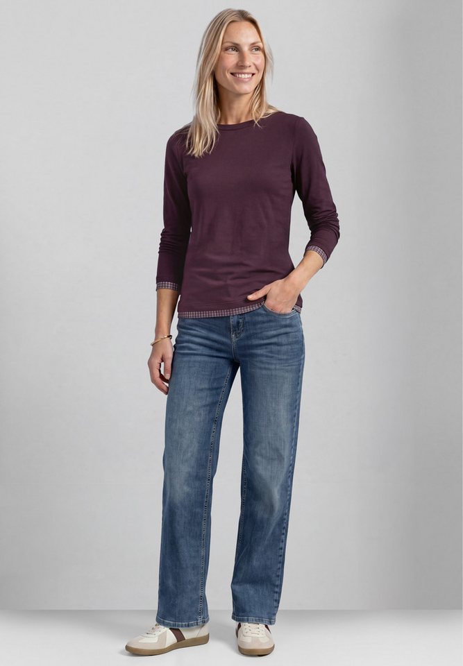 STREET ONE Langarmshirt mit Rundhalsausschnitt – Bild 3 von 5