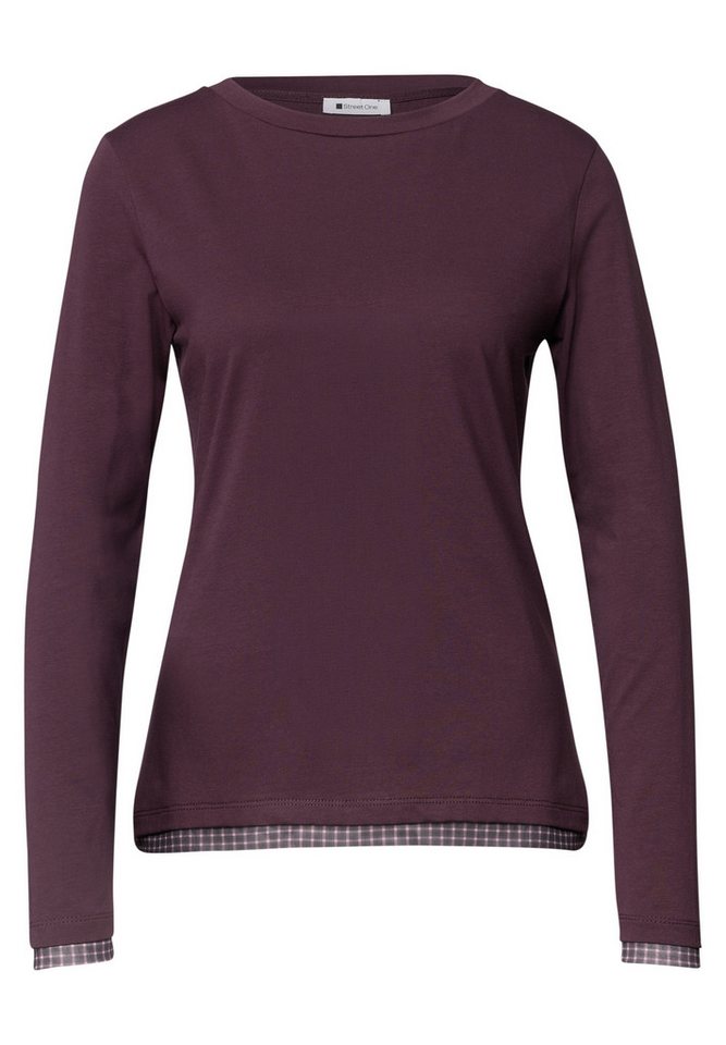 STREET ONE Langarmshirt mit Rundhalsausschnitt – Bild 4 von 5