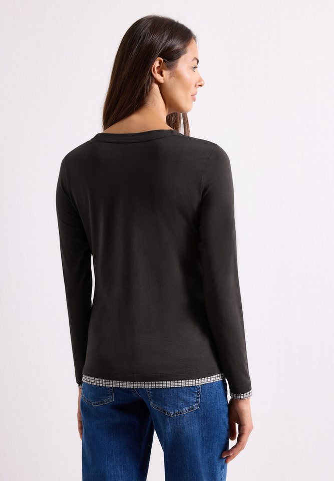 STREET ONE Langarmshirt mit Rundhalsausschnitt – Bild 2 von 5