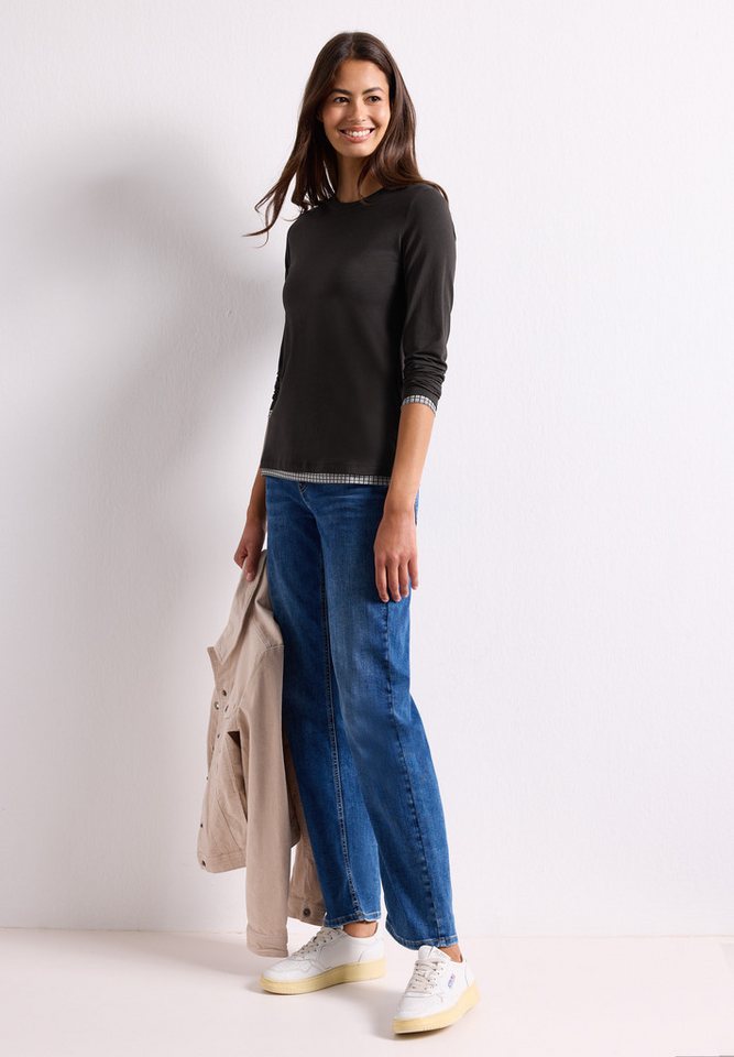 STREET ONE Langarmshirt mit Rundhalsausschnitt – Bild 3 von 5