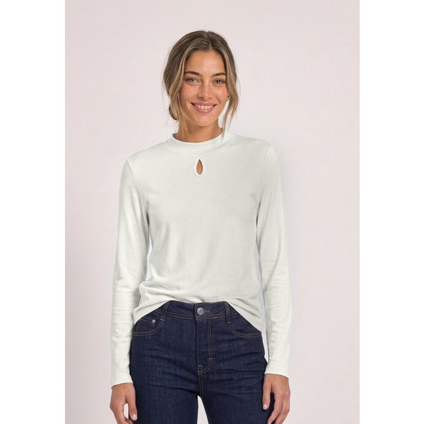 STREET ONE Langarmshirt mit Stehkragen