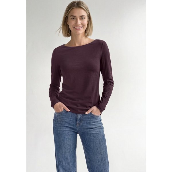 STREET ONE Langarmshirt mit U-Boot-Ausschnitt