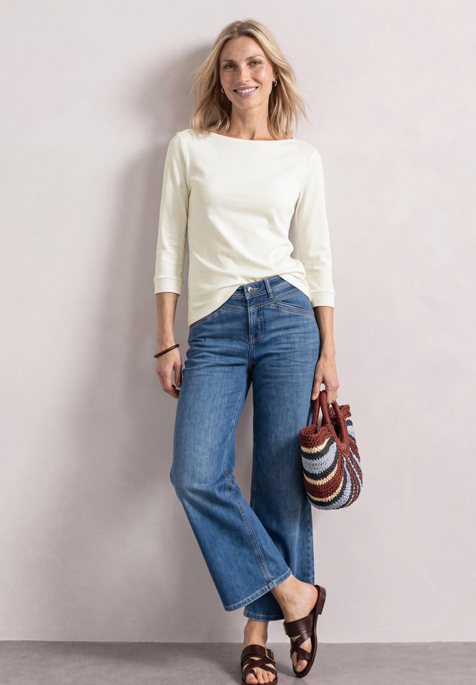 STREET ONE Langarmshirt mit U-Boot-Ausschnitt – Bild 3 von 5
