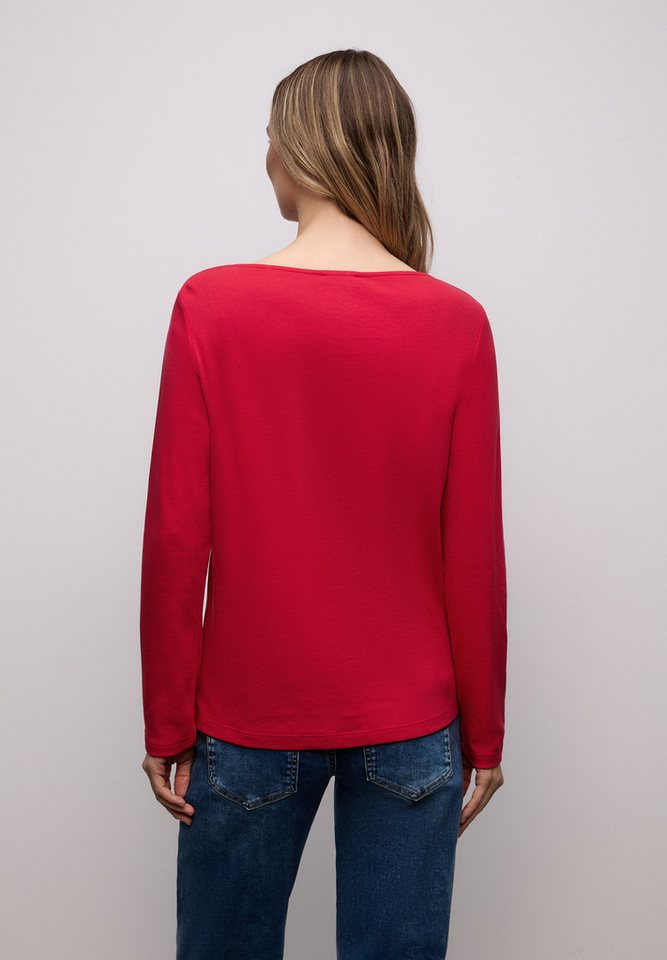 STREET ONE Langarmshirt mit U-Boot-Ausschnitt – Bild 3 von 5