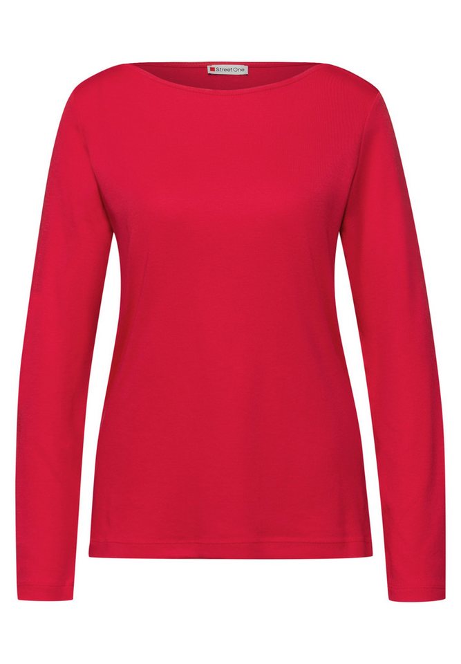 STREET ONE Langarmshirt mit U-Boot-Ausschnitt – Bild 5 von 5