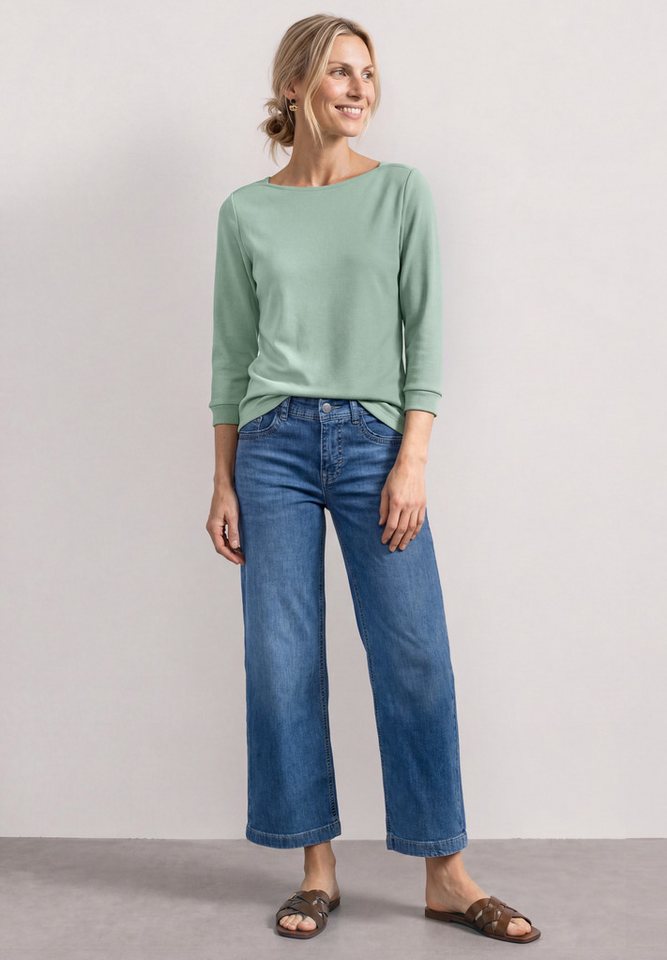 STREET ONE Langarmshirt mit U-Boot-Ausschnitt – Bild 3 von 5