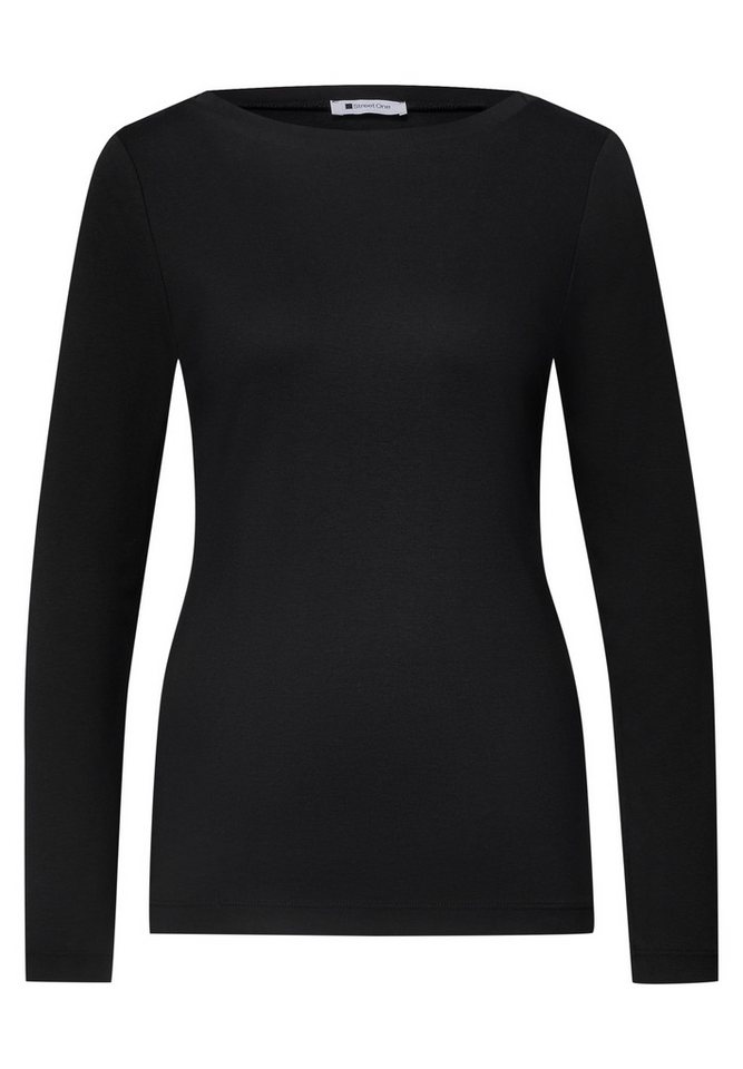 STREET ONE Langarmshirt mit U-Boot-Ausschnitt – Bild 4 von 5