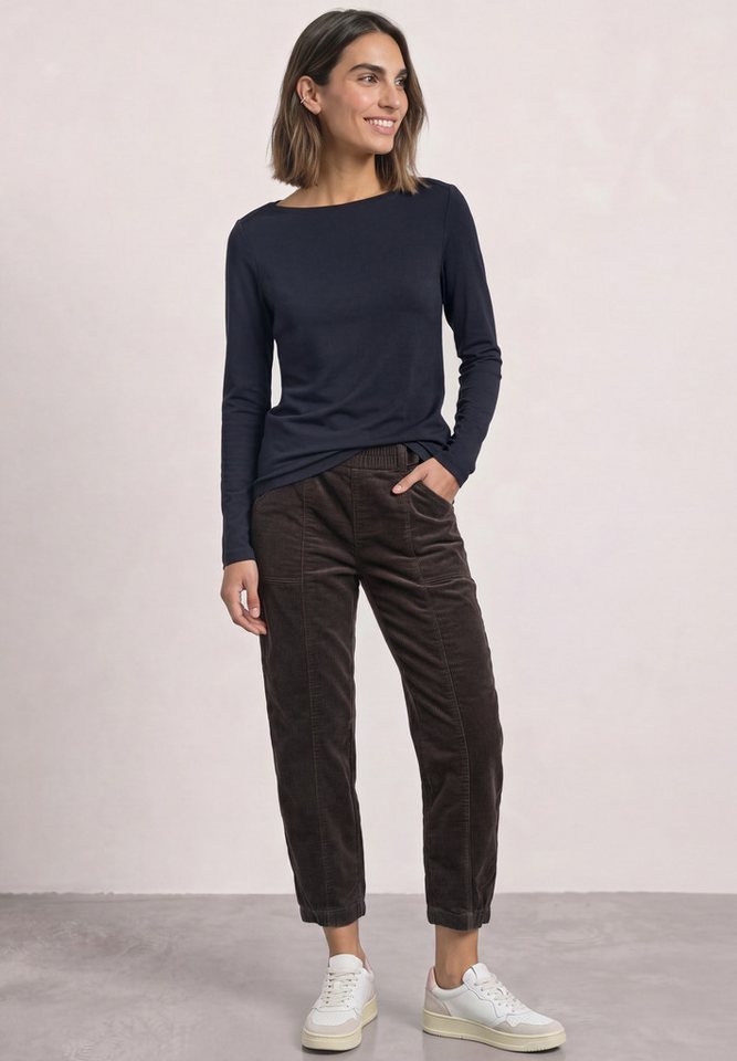 STREET ONE Langarmshirt mit U-Boot-Ausschnitt – Bild 3 von 5