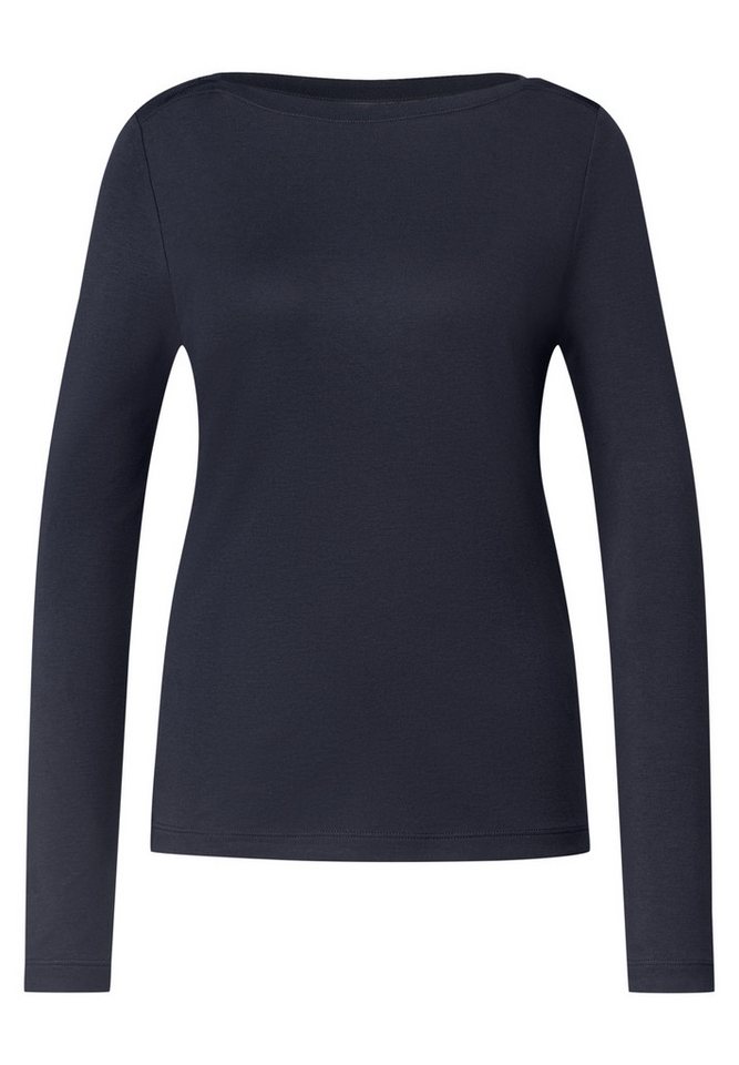 STREET ONE Langarmshirt mit U-Boot-Ausschnitt – Bild 4 von 5