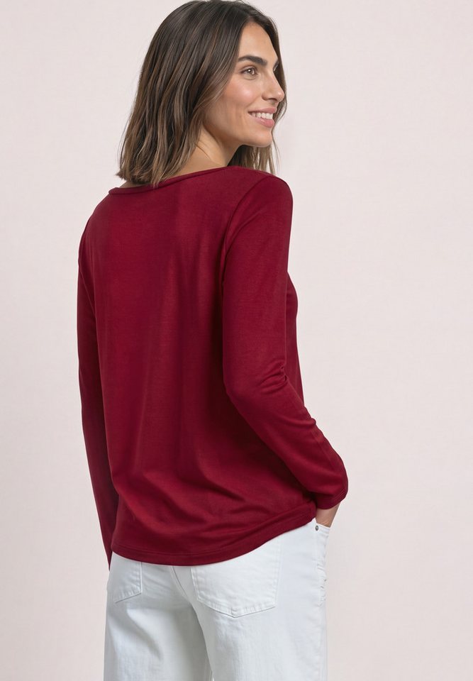 STREET ONE Langarmshirt mit U-Boot-Ausschnitt – Bild 2 von 5