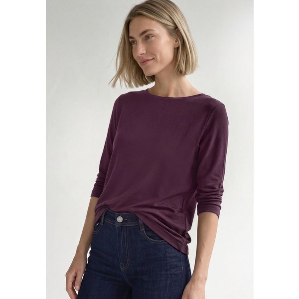 STREET ONE Langarmshirt mit U-Boot-Ausschnitt