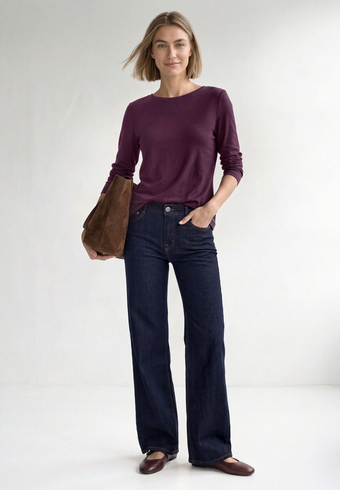 STREET ONE Langarmshirt mit U-Boot-Ausschnitt – Bild 3 von 5