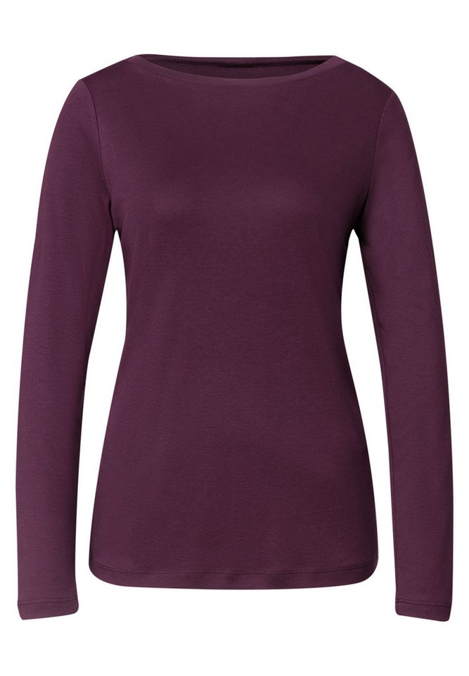 STREET ONE Langarmshirt mit U-Boot-Ausschnitt – Bild 4 von 5