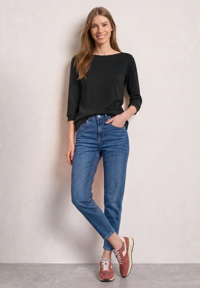 STREET ONE Langarmshirt mit U-Boot-Ausschnitt – Bild 3 von 5