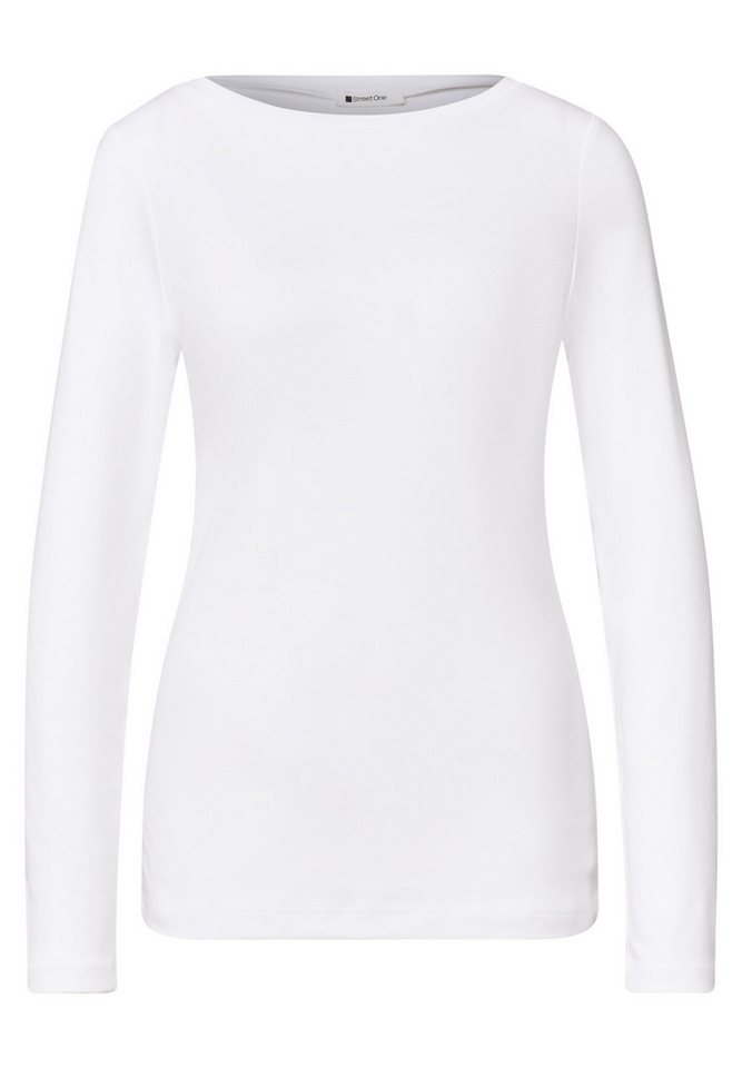 STREET ONE Langarmshirt mit U-Boot-Ausschnitt – Bild 4 von 5