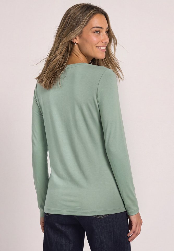 STREET ONE Langarmshirt mit U-Boot-Ausschnitt – Bild 2 von 5