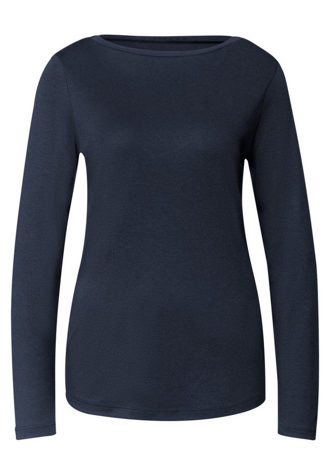 STREET ONE Langarmshirt mit U-Boot-Ausschnitt – Bild 4 von 5