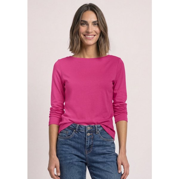STREET ONE Langarmshirt mit U-Boot-Ausschnitt