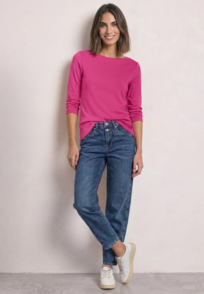 STREET ONE Langarmshirt mit U-Boot-Ausschnitt – Bild 3 von 5