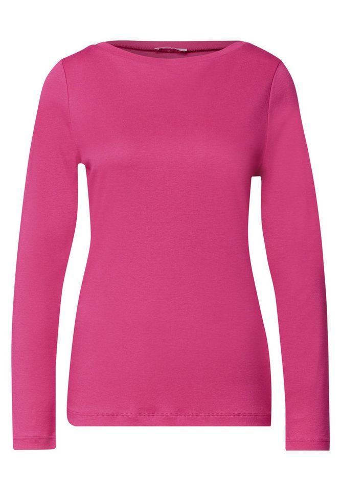 STREET ONE Langarmshirt mit U-Boot-Ausschnitt – Bild 4 von 5