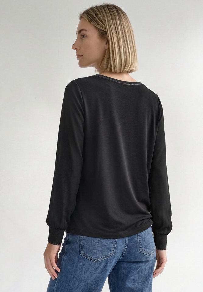 STREET ONE Langarmshirt mit U-Boot-Ausschnitt – Bild 2 von 5