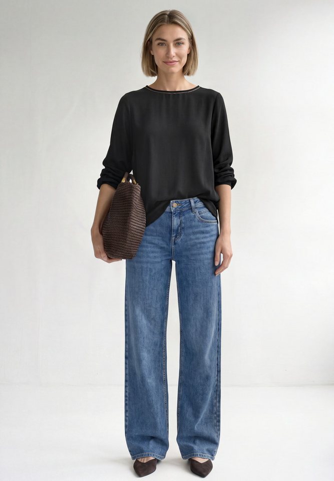 STREET ONE Langarmshirt mit U-Boot-Ausschnitt – Bild 3 von 5