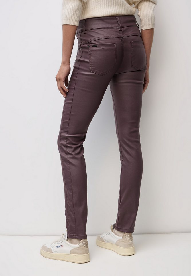 STREET ONE Lederimitathose mit Coating – Bild 3 von 5